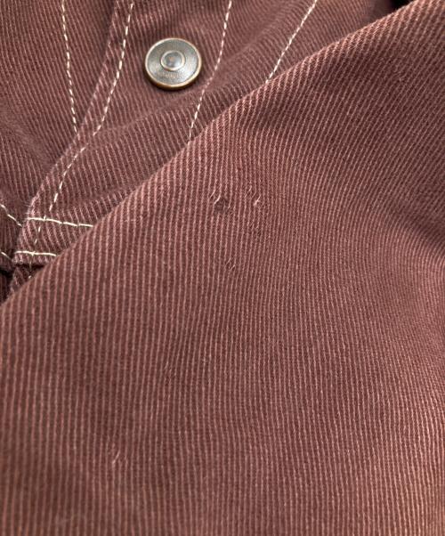 MONTGOMERY WARD（モンゴメリーワード）MONTGOMERY WARD (モンゴメリーワード) デニムジャケット ブラウン サイズ:不明の古着・服飾アイテム