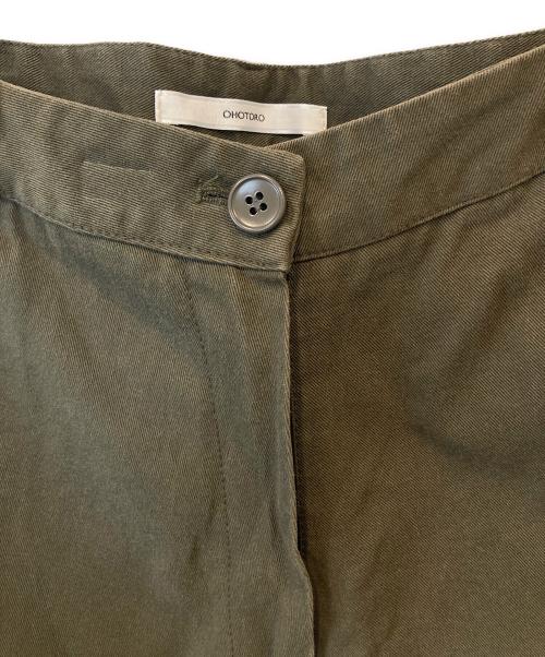 OHOTORO（オオトロ）OHOTORO (オオトロ) カーゴパンツ グリーン サイズ:Sの古着・服飾アイテム