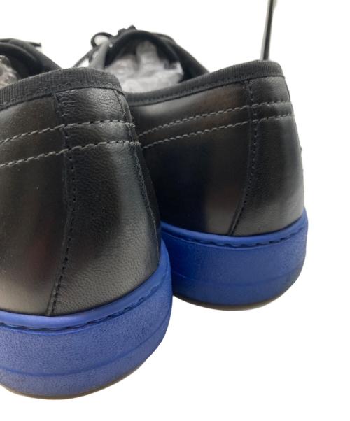 Salvatore Ferragamo（サルヴァトーレ フェラガモ）Salvatore Ferragamo (サルヴァトーレ フェラガモ) レザースニーカー TZ 40939 ブラック サイズ:7 1/2の古着・服飾アイテム
