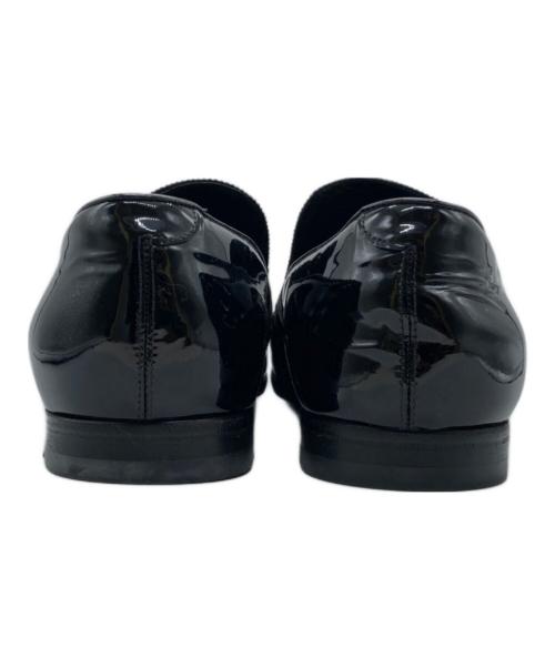 GUCCI（グッチ）GUCCI (グッチ) クロコリザードローファー 236494 ブラック サイズ:7 1/2の古着・服飾アイテム