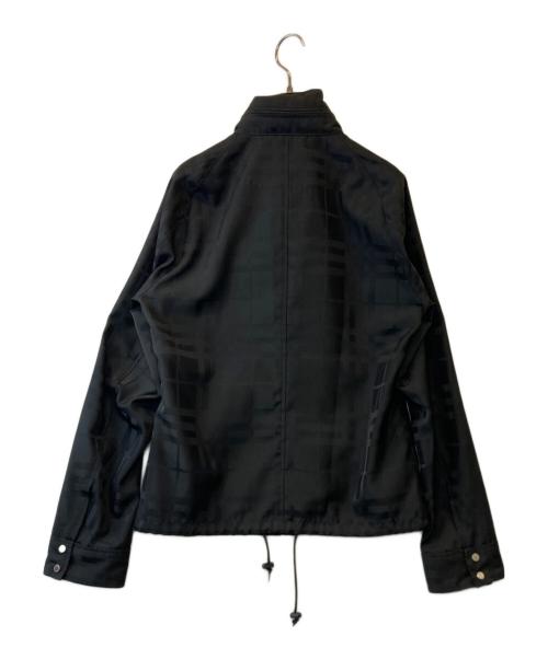 BURBERRY BLACK LABEL（バーバリーブラックレーベル）BURBERRY BLACK LABEL (バーバリーブラックレーベル) シャドウチェック ブルゾン BMP30-619-09 ブラック サイズ:Mの古着・服飾アイテム