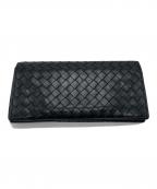 BOTTEGA VENETAボッテガベネタ）の古着「2つ折り長財布 P00586772L」｜ブラウン