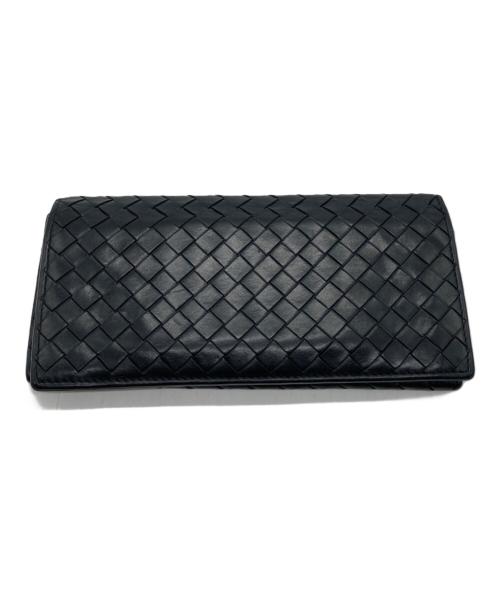 BOTTEGA VENETA（ボッテガベネタ）BOTTEGA VENETA (ボッテガベネタ) 2つ折り長財布 P00586772L ブラウンの古着・服飾アイテム
