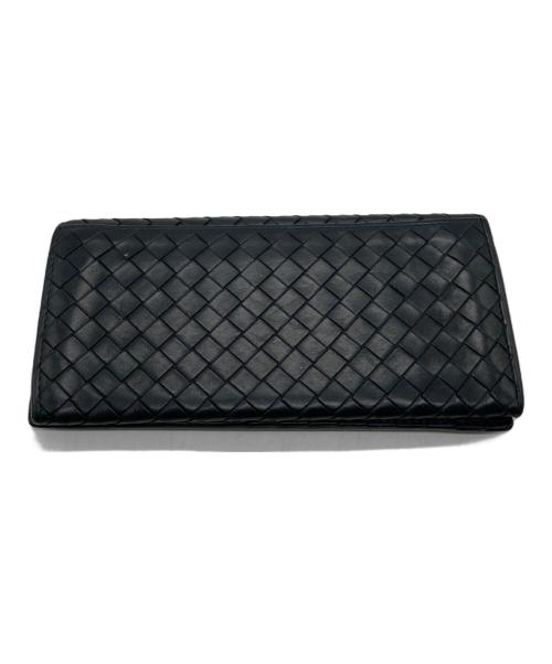 BOTTEGA VENETA（ボッテガベネタ）BOTTEGA VENETA (ボッテガベネタ) 2つ折り長財布 P00586772L ブラウンの古着・服飾アイテム