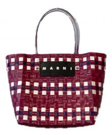 MARNI（マルニ）の古着「ピクニックバッグ SHMH006A00」｜レッド