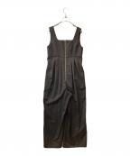 MIESROHEミースロエ）の古着「カーブネックオールインワン MWFO244044」｜グレー