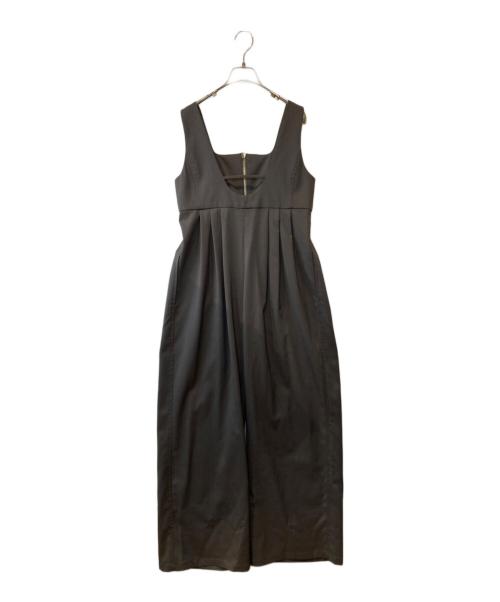 MIESROHE（ミースロエ）MIESROHE (ミースロエ) カーブネックオールインワン MWFO244044 グレー サイズ:1の古着・服飾アイテム