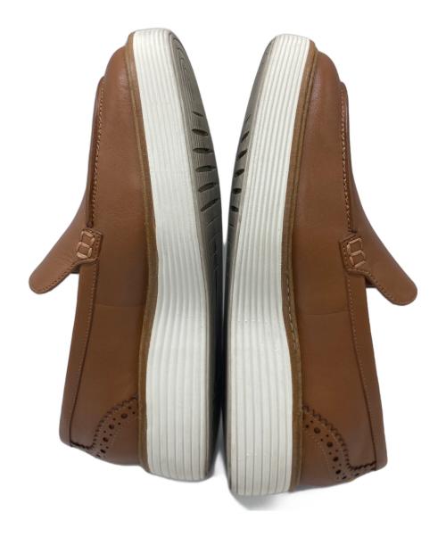COLE HAAN（コールハーン）COLE HAAN (コールハーン) オリジナルグランド プラットフォーム ベネチアン スリッポン ローファー　W28729 ブラウン サイズ:6Bの古着・服飾アイテム