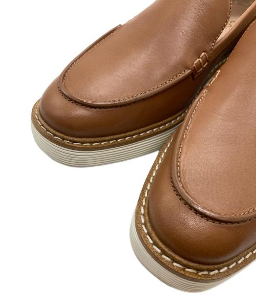 COLE HAAN（コールハーン）COLE HAAN (コールハーン) オリジナルグランド プラットフォーム ベネチアン スリッポン ローファー　W28729 ブラウン サイズ:6Bの古着・服飾アイテム