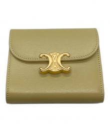 CELINE（セリーヌ）の古着「スモール トリオンフ ウォレット 10D78 U・FG・0235」