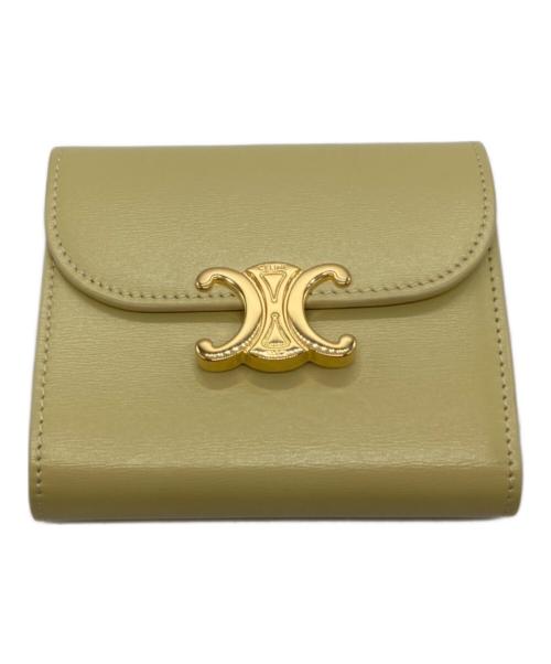 CELINE（セリーヌ）CELINE (セリーヌ) スモール トリオンフ ウォレット 10D78 U・FG・0235の古着・服飾アイテム