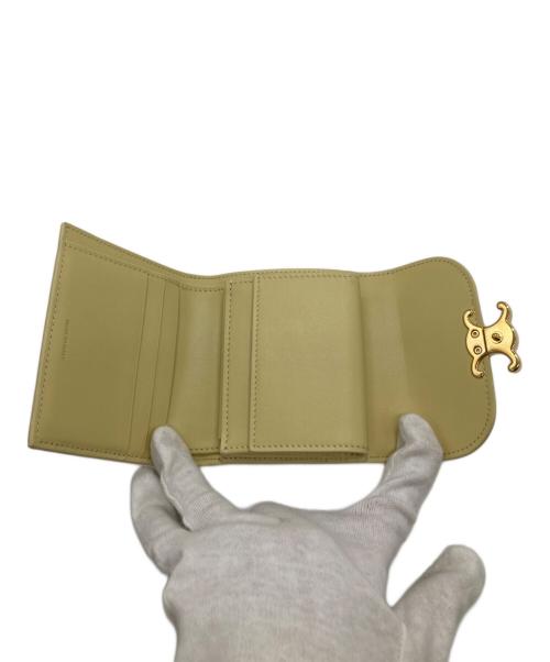CELINE（セリーヌ）CELINE (セリーヌ) スモール トリオンフ ウォレット 10D78 U・FG・0235の古着・服飾アイテム