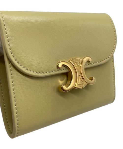 CELINE（セリーヌ）CELINE (セリーヌ) スモール トリオンフ ウォレット 10D78 U・FG・0235の古着・服飾アイテム