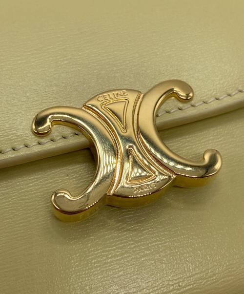 CELINE（セリーヌ）CELINE (セリーヌ) スモール トリオンフ ウォレット 10D78 U・FG・0235の古着・服飾アイテム