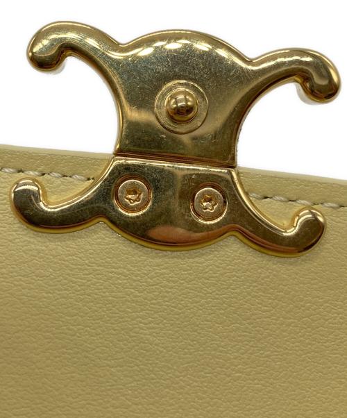 CELINE（セリーヌ）CELINE (セリーヌ) スモール トリオンフ ウォレット 10D78 U・FG・0235の古着・服飾アイテム