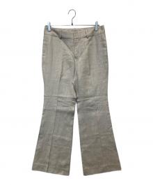 DEUXIEME CLASSE（ドゥーズィエム クラス）の古着「アササルファーゾメパンツ　20030500701010」｜ベージュ