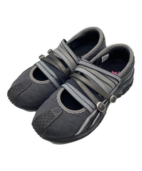 asics（アシックス）asics Kiko Kostadinov (キコ・コスタディノフ) Heaven by Marc Jacobs (ヘブンバイマークジェイコブス) Gel-Lokros 1202A489 スニーカー ブラック サイズ:27cmの古着・服飾アイテム