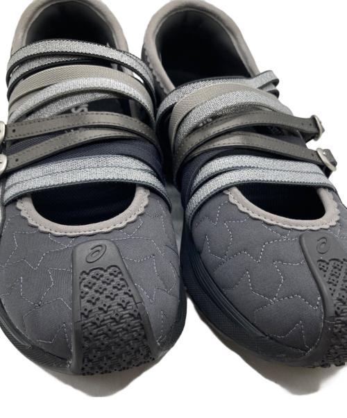 asics（アシックス）asics Kiko Kostadinov (キコ・コスタディノフ) Heaven by Marc Jacobs (ヘブンバイマークジェイコブス) Gel-Lokros 1202A489 スニーカー ブラック サイズ:27cmの古着・服飾アイテム