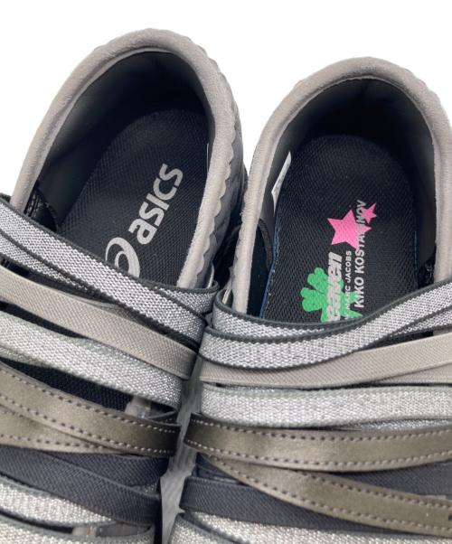 asics（アシックス）asics Kiko Kostadinov (キコ・コスタディノフ) Heaven by Marc Jacobs (ヘブンバイマークジェイコブス) Gel-Lokros 1202A489 スニーカー ブラック サイズ:27cmの古着・服飾アイテム