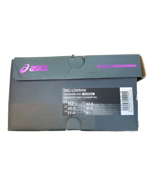 asics（アシックス）asics KIKO KOSTADINOV (キコ・コスタディノフ) Heaven by Marc Jacobs (ヘブンバイマークジェイコブス) Gel-Lokros 1202A489 スニーカー ブラック サイズ:27cmの古着・服飾アイテム