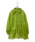 ADORE（アドーア）の古着「ソフトオーガンジーブラウス　531-421070」｜グリーン