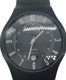 SKAGEN（スカーゲン）の古着「腕時計 233XLTMB」｜ブラック