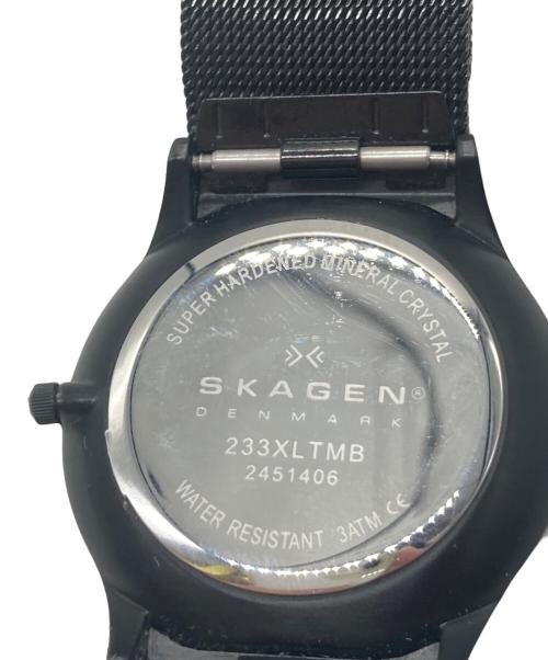 SKAGEN（スカーゲン）SKAGEN (スカーゲン) 腕時計 233XLTMB ブラックの古着・服飾アイテム