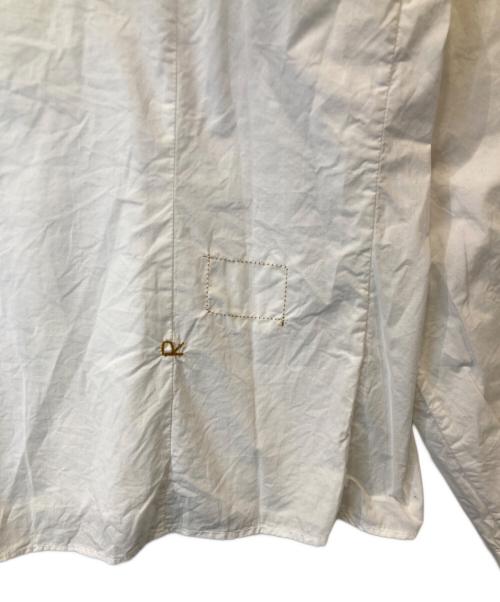 45R（フォーティファイブ・アール）45R (フォーティファイブ・アール) スーピマオーガニックバチストのレースブラウス　71130144 ホワイト サイズ: Freeの古着・服飾アイテム