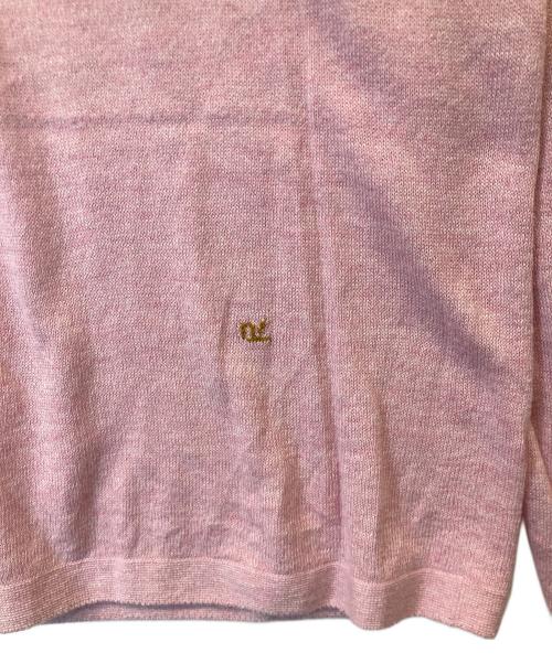 45R（フォーティファイブ・アール）45R (フォーティファイブ・アール) コットンニット ピンク サイズ:FREEの古着・服飾アイテム