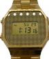 CASIO（カシオ）の古着「デジタルウォッチ A168」｜ゴールド