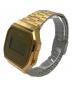 CASIO (カシオ) デジタルウォッチ A168 ゴールド：4000円