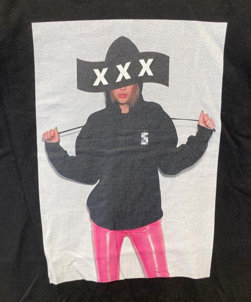 GOD SELECTION XXX（ゴッド セレクション トリプルエックス）GOD SELECTION XXX (ゴッド セレクション トリプルエックス) プリントTシャツ ブラック サイズ:Mの古着・服飾アイテム