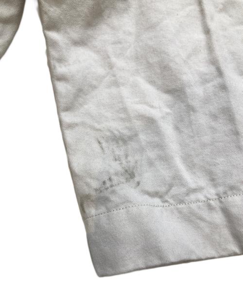 KABEL（カベル）KABEL (カベル) ベルテッドタックテーパードパンツ #KL0420-02-2004CLT ホワイト サイズ:2の古着・服飾アイテム