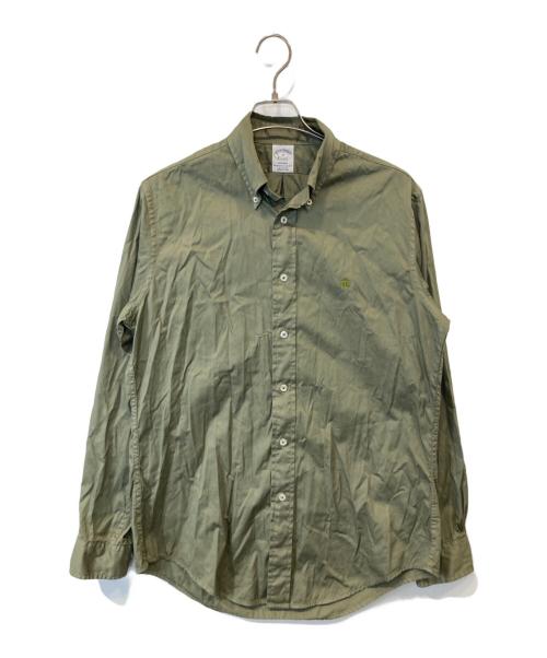 BROOKS BROTHERS（ブルックスブラザーズ）BROOKS BROTHERS (ブルックスブラザーズ) 長袖シャツ カーキ サイズ:Mの古着・服飾アイテム