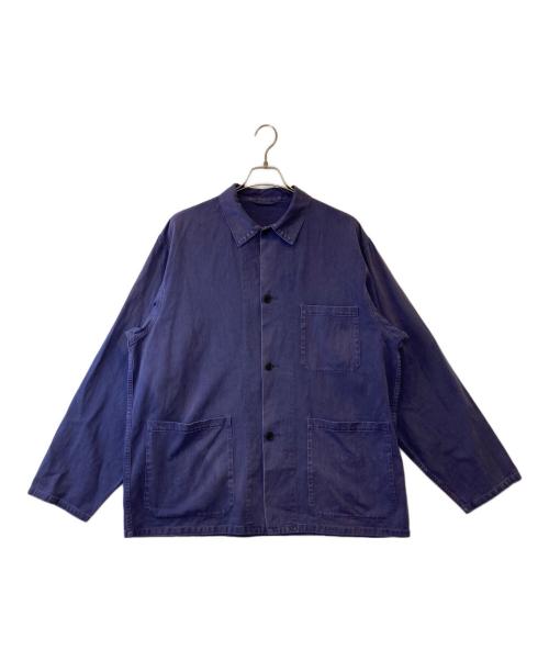 COMOLI（コモリ）COMOLI (コモリ) コットンドリル ワークジャケット X01-01016 パープル サイズ:3の古着・服飾アイテム