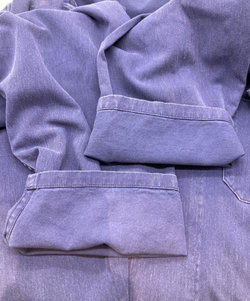 COMOLI（コモリ）COMOLI (コモリ) コットンドリル ワークジャケット X01-01016 パープル サイズ:3の古着・服飾アイテム
