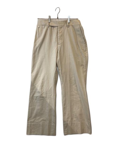 MAATEE&SONS（マーティーアンドサンズ）MAATEE&SONS (マーティーアンドサンズ) 25SS MARVERICK 生成り 微フレアパンツ　MT5103-0218 ベージュ サイズ:2の古着・服飾アイテム