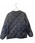 中古・古着 nanamica (ナナミカ) REVERSIBLE DOWN CARDIGAN　SUAF269 ブラック サイズ:S：22000円