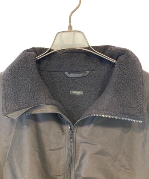 COMOLI（コモリ）COMOLI (コモリ) コットンシルク トラックジャケット W03-04003 ブラック サイズ:1の古着・服飾アイテム