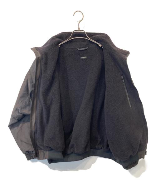 COMOLI（コモリ）COMOLI (コモリ) コットンシルク トラックジャケット W03-04003 ブラック サイズ:1の古着・服飾アイテム