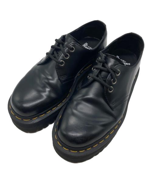 Dr.Martens（ドクターマーチン）Dr.Martens (ドクターマーチン) QUAD 3 ホール シューズ　1461 ブラック サイズ:UK4(23㎝程）の古着・服飾アイテム