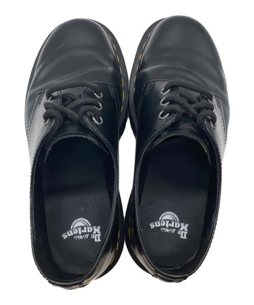 Dr.Martens（ドクターマーチン）Dr.Martens (ドクターマーチン) QUAD 3 ホール シューズ　1461 ブラック サイズ:UK4(23㎝程）の古着・服飾アイテム