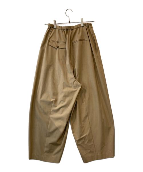 ETRE TOKYO（エトレトウキョウ）ETRE TOKYO (エトレトウキョウ) ピンタックイージーパンツ　1224420095-1 ベージュ サイズ:Sの古着・服飾アイテム