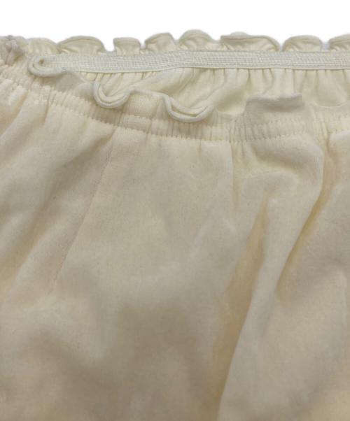 ETRE TOKYO（エトレトウキョウ）ETRE TOKYO (エトレトウキョウ) スリットベロアスカート　1224121006-0 アイボリー サイズ:Sの古着・服飾アイテム