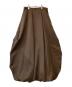 ETRE TOKYO（エトレトウキョウ）の古着「サイドタックバルーンスカート　1225221072-0」｜カーキ