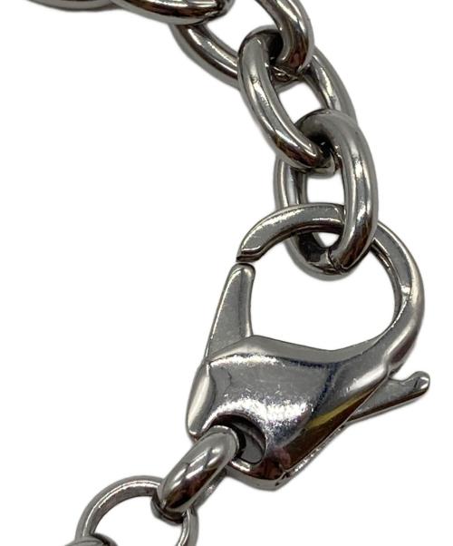 DIESEL（ディーゼル）DIESEL (ディーゼル) ロゴプレート＆チェーンブレスレット DX0966040の古着・服飾アイテム