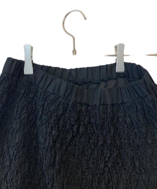 BEAUTY&YOUTH（ビューティーアンドユース）BEAUTY&YOUTH (ビューティーアンドユース) シャーリングタイトスカート　1624-137-3839 ブラック サイズ:Sの古着・服飾アイテム