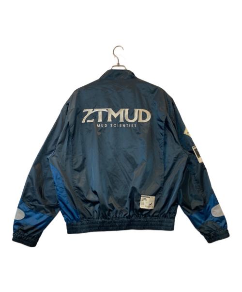 ZUTOMAYO（ズトマヨ）ZUTOMAYO (ズトマヨ) Cosmic Nylon Jacket ブラック×ネイビー サイズ:Lの古着・服飾アイテム