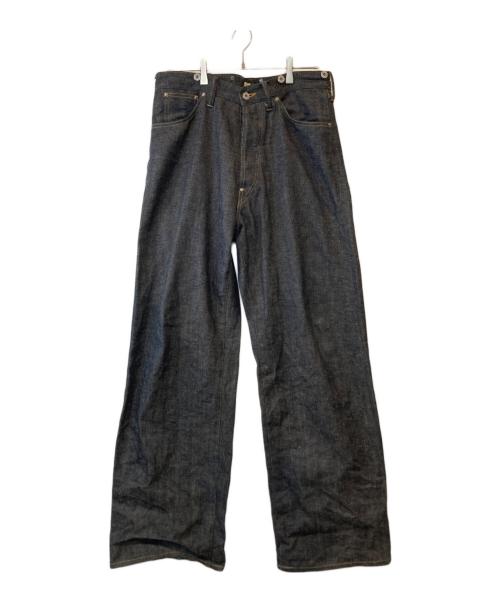Taiga Takahashi（タイガ タカハシ）Taiga Takahashi (タイガ タカハシ) Lot.704 DENIM TROUSERS c.1920's　704 インディゴ サイズ:86cm (W34)の古着・服飾アイテム