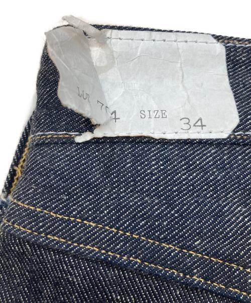 Taiga Takahashi（タイガ タカハシ）Taiga Takahashi (タイガ タカハシ) Lot.704 DENIM TROUSERS c.1920's　704 インディゴ サイズ:86cm (W34)の古着・服飾アイテム